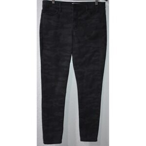 Social Standard By Sanctuary 10 Gray Camo High Rise Skinny Cotton Stretch Jeans